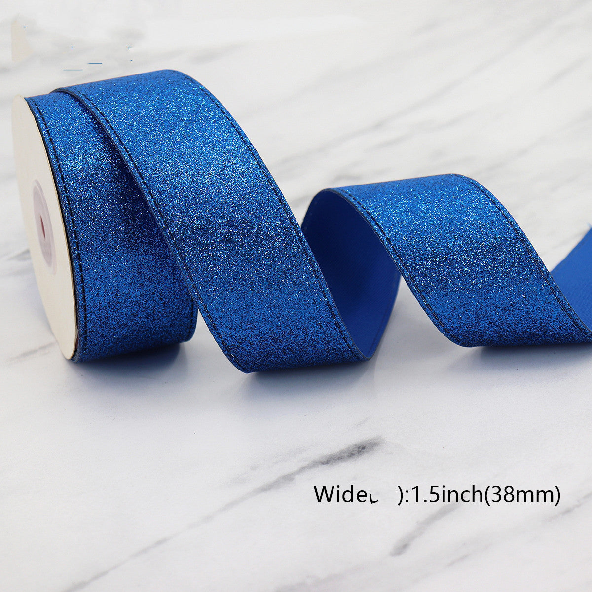 Sparkly Leather Composite Backing Ribbon