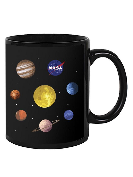 Nasa Watercolor Solar System Mug -NASA Designs