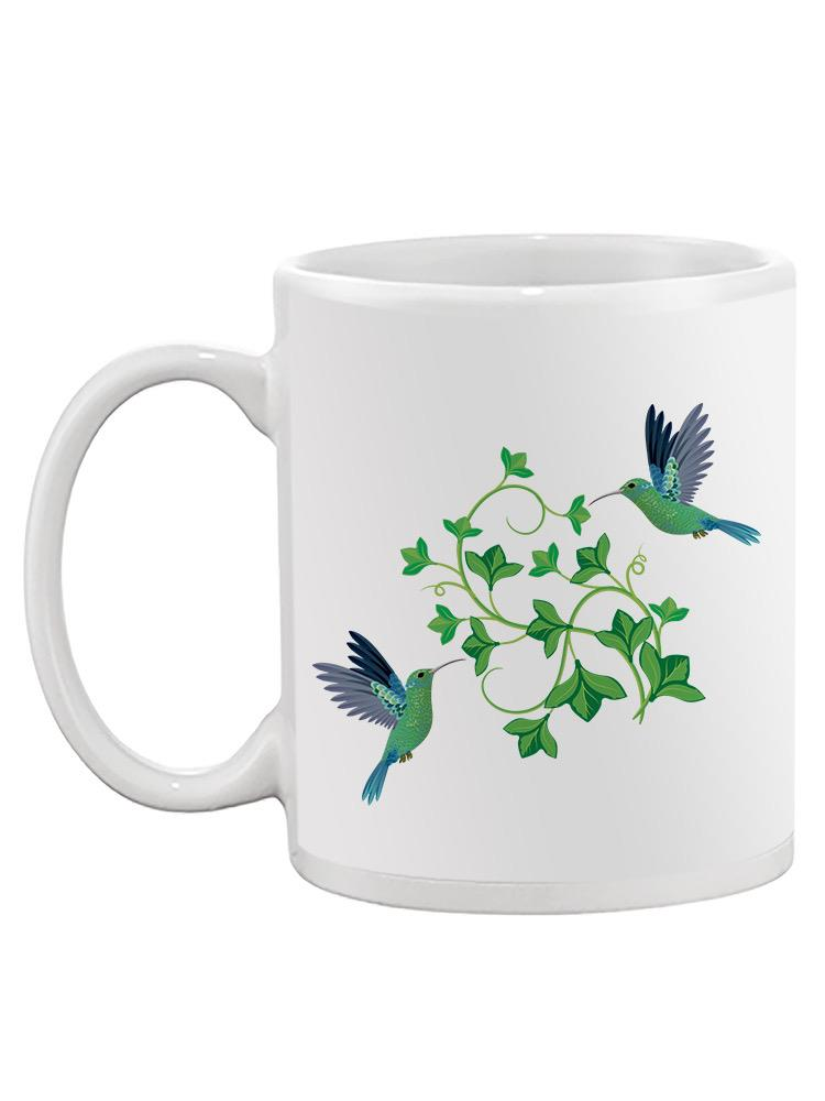 Hummingbirds And Plants Mug -SPIdeals Designs