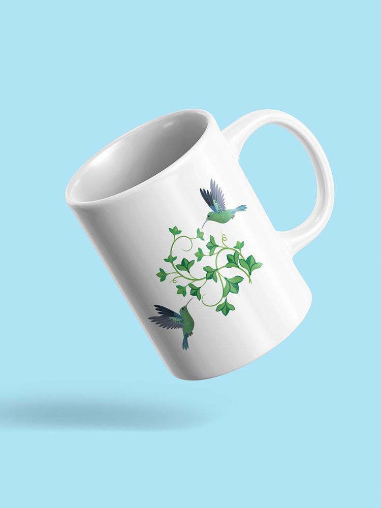 Hummingbirds And Plants Mug -SPIdeals Designs