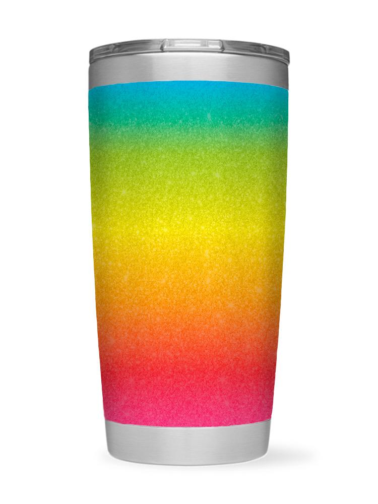 Rainbow Colors Tumbler -SmartPrintsInk Designs