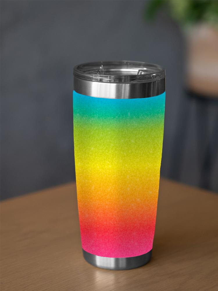 Rainbow Colors Tumbler -SmartPrintsInk Designs