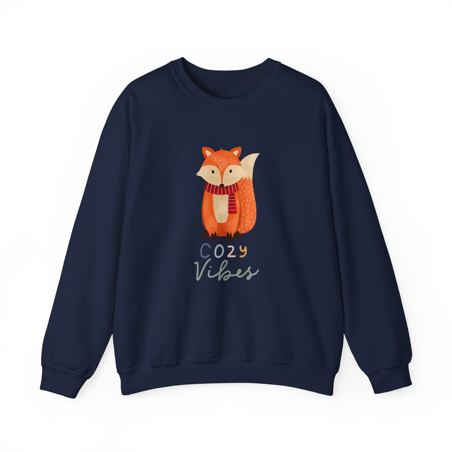 Fox cozy vibes Unisex Heavy Blend™ Crewneck Sweatshirt