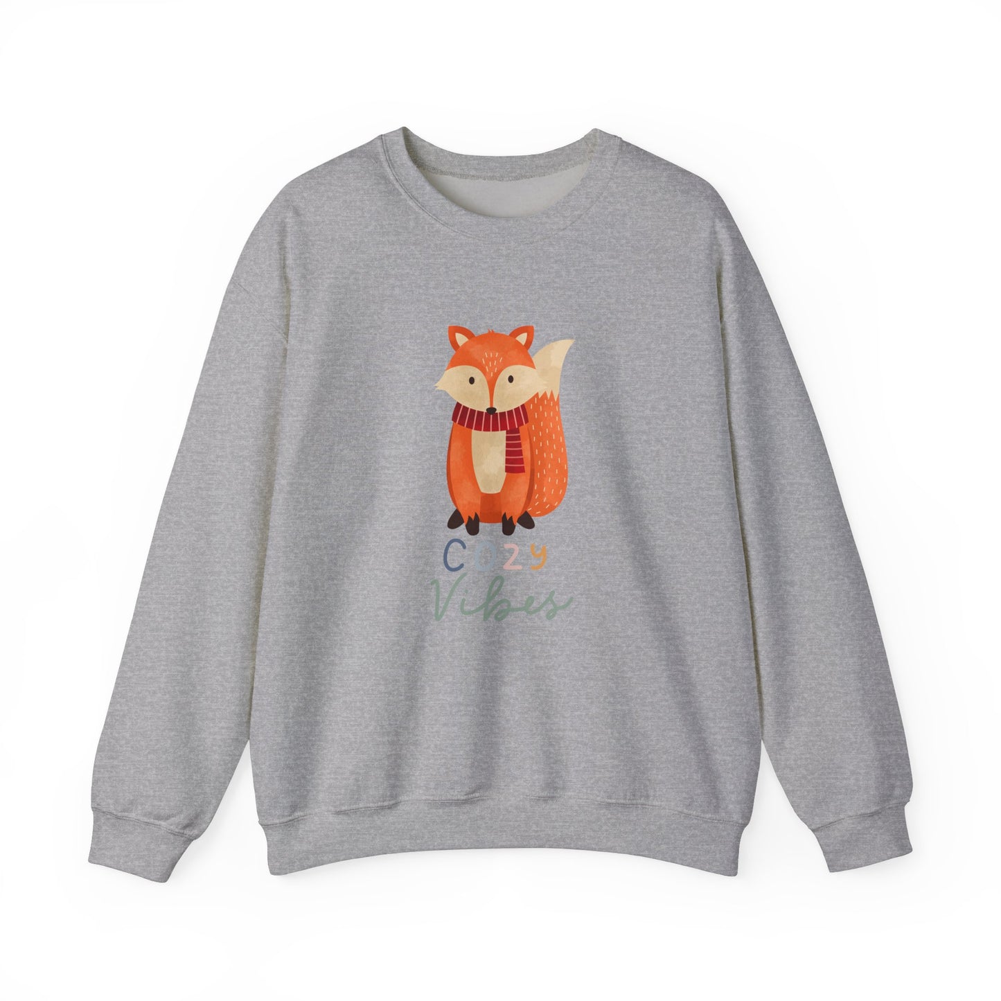 Fox cozy vibes Unisex Heavy Blend™ Crewneck Sweatshirt