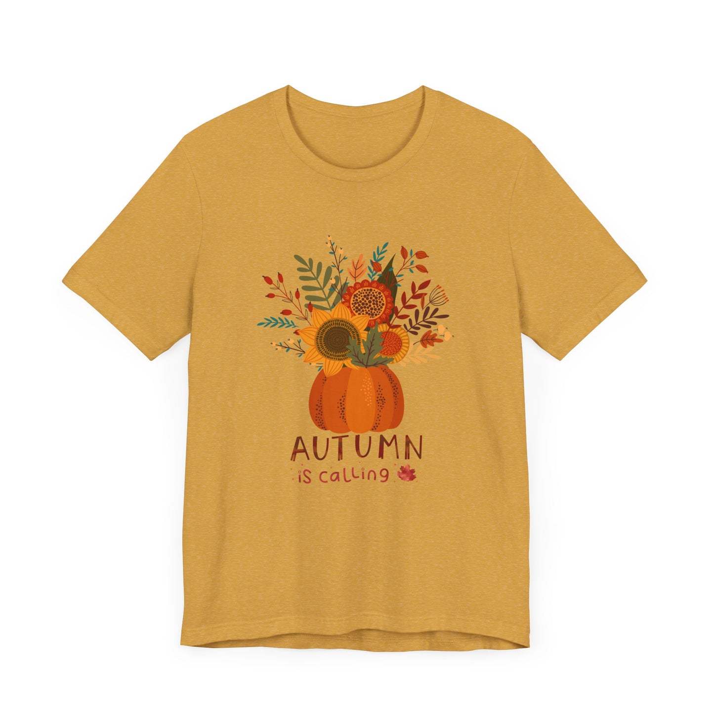 Autumn is Calling Unisex Jersey Short Sleeve Tee