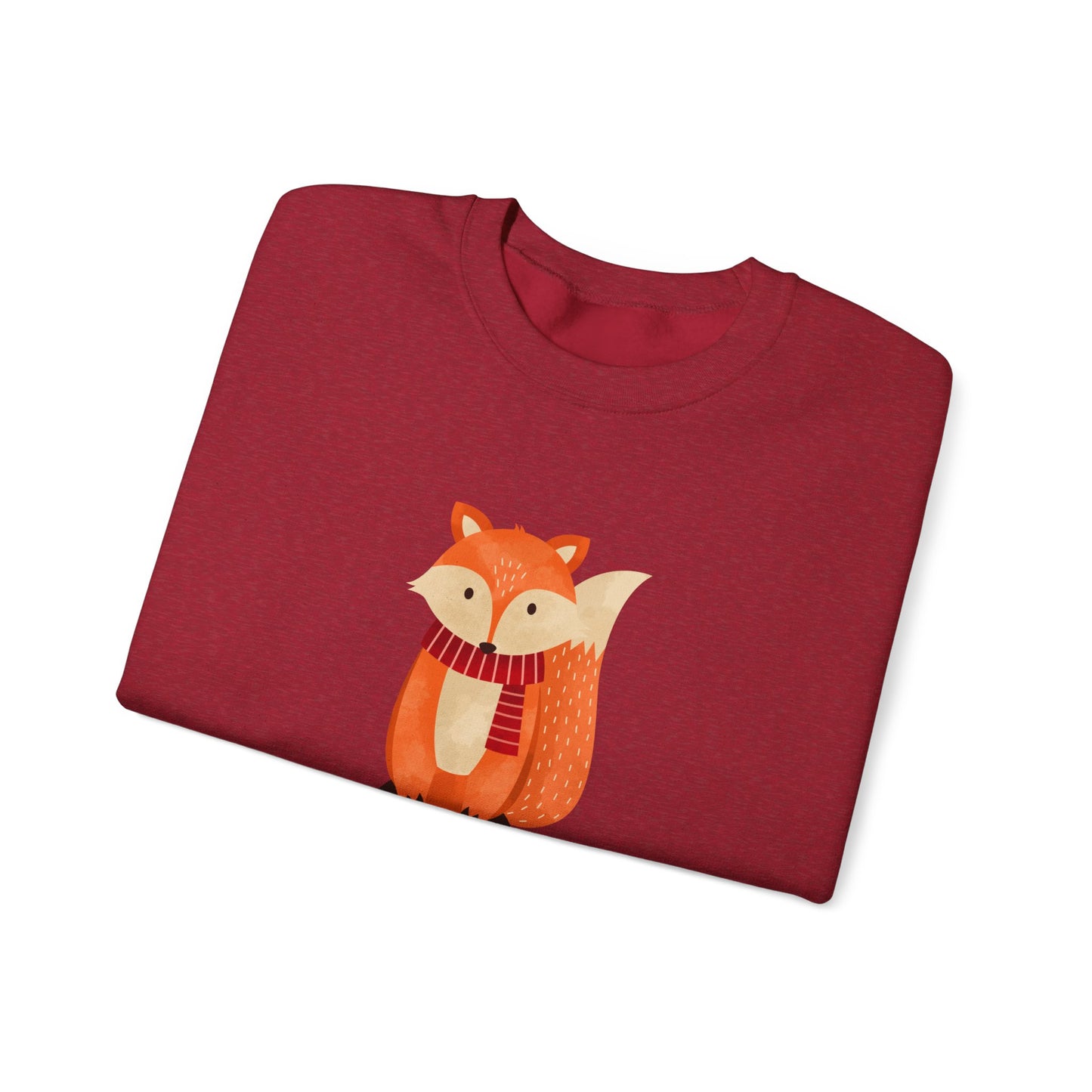 Fox cozy vibes Unisex Heavy Blend™ Crewneck Sweatshirt