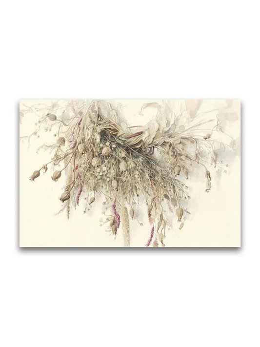 Wild Flower Wreath  Poster -Image by Shutterstock