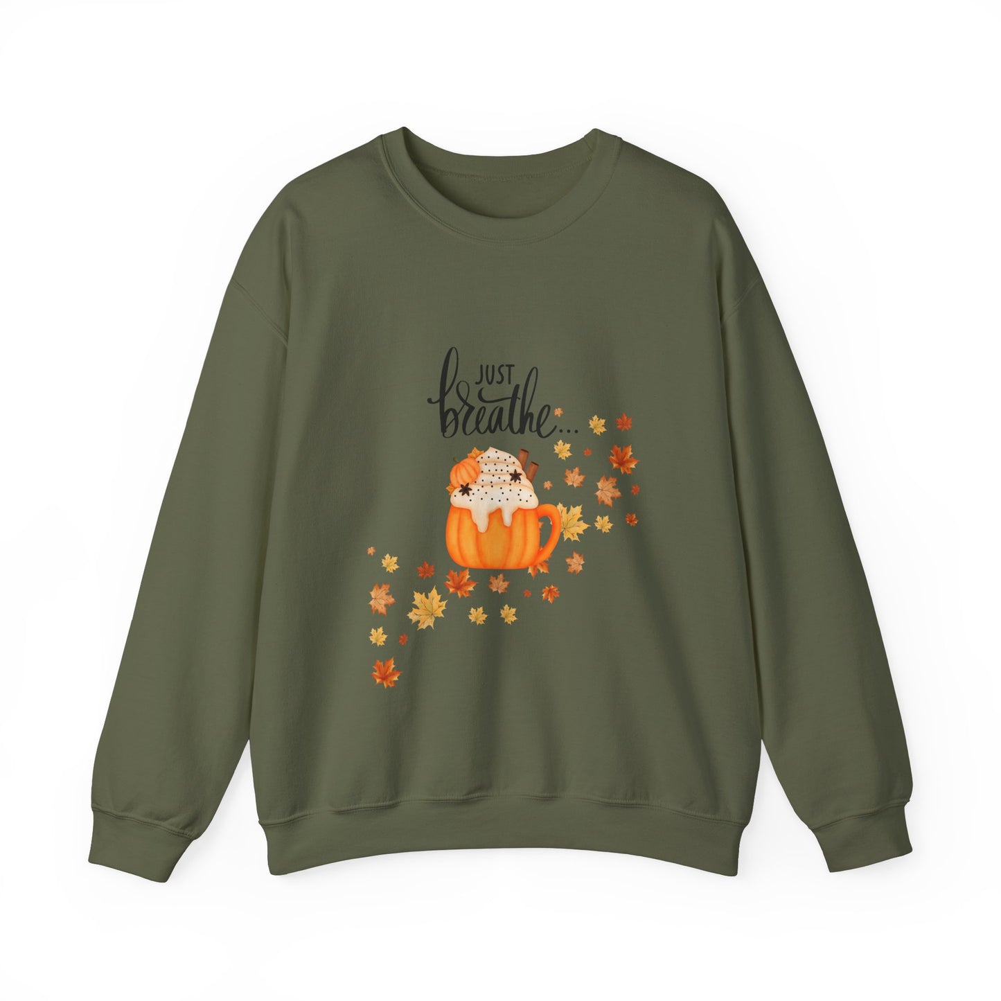 Just Breathe...Unisex Heavy Blend™ Crewneck Sweatshirt