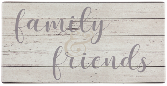 Oversized 20"x39" Anti-Fatigue Embossed Floor Mat (Family & Friends)