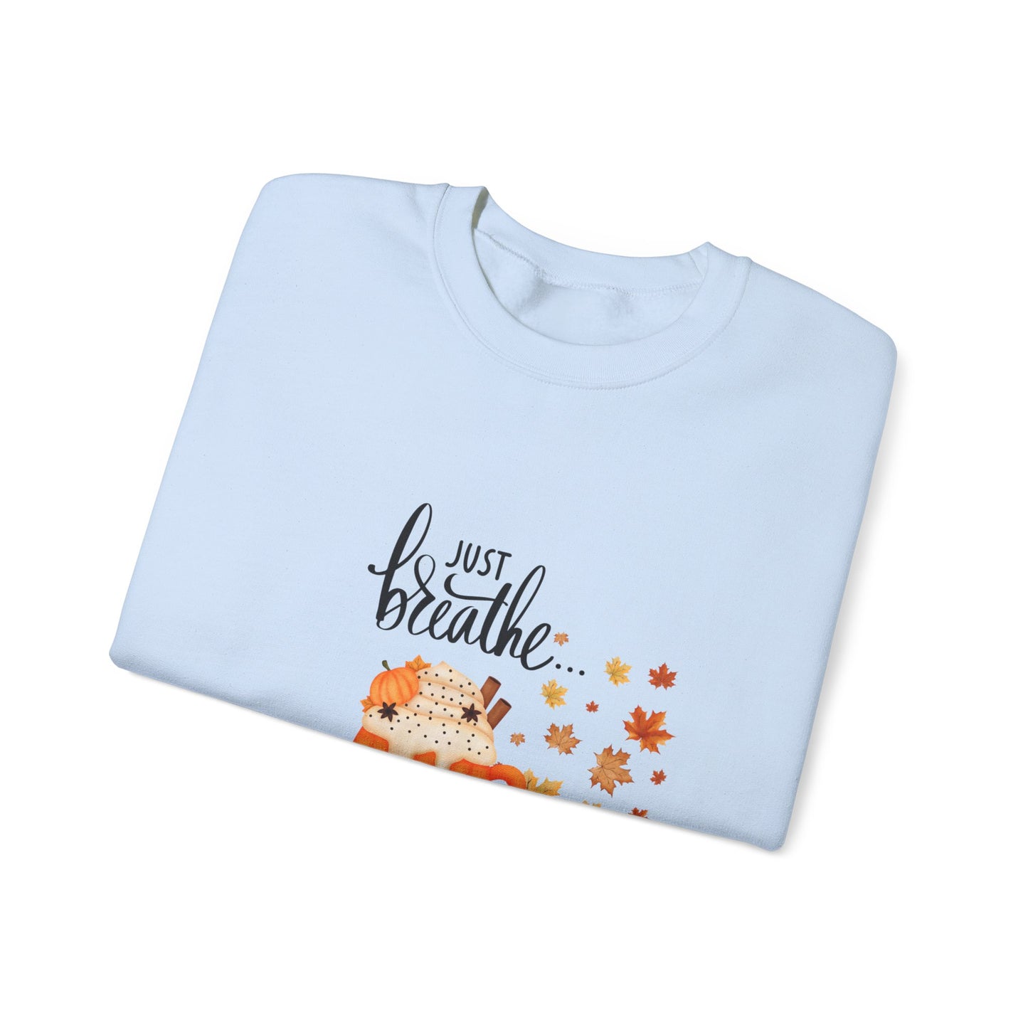 Just Breathe...Unisex Heavy Blend™ Crewneck Sweatshirt