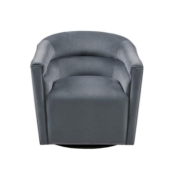 Upholstered Barrel 360 Degree Swivel chair