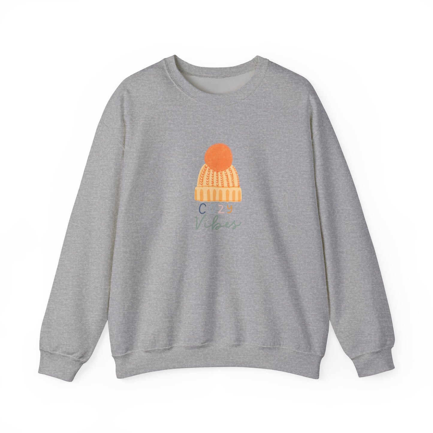 Autumn Beanie Cozy Vibes Unisex Heavy Blend™ Crewneck Sweatshirt