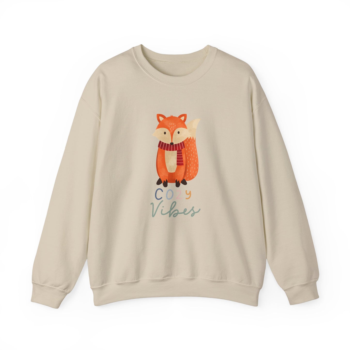 Fox cozy vibes Unisex Heavy Blend™ Crewneck Sweatshirt