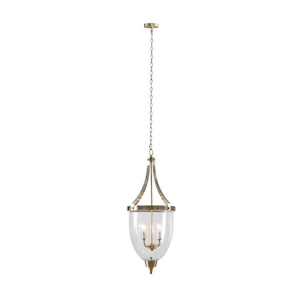 Camden Chandelier Anique Brass Dia. 13.25" x 71.45"