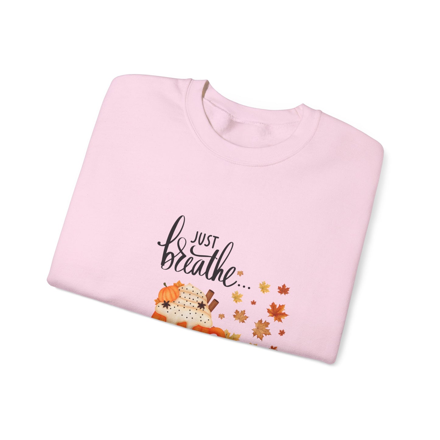 Just Breathe...Unisex Heavy Blend™ Crewneck Sweatshirt