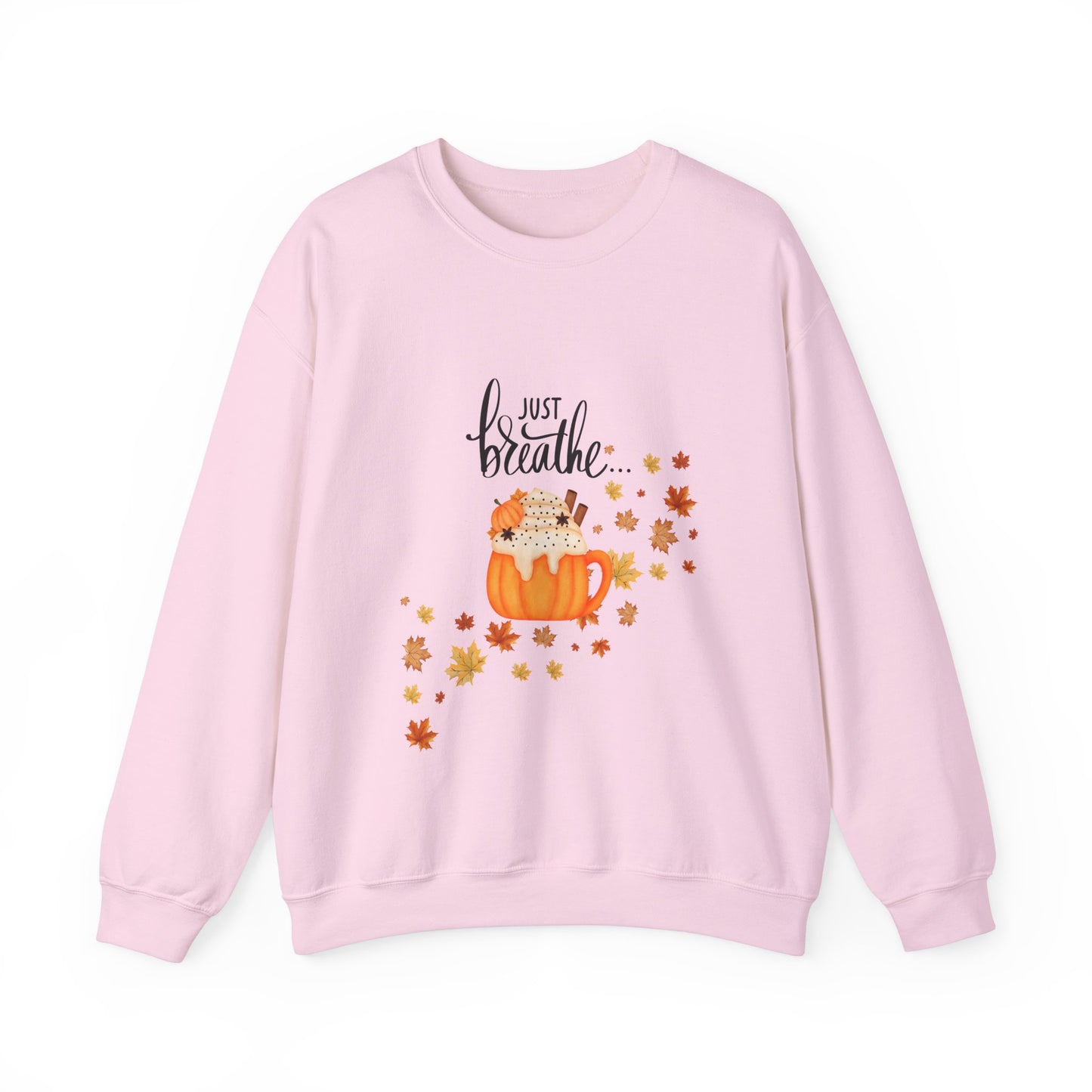 Just Breathe...Unisex Heavy Blend™ Crewneck Sweatshirt