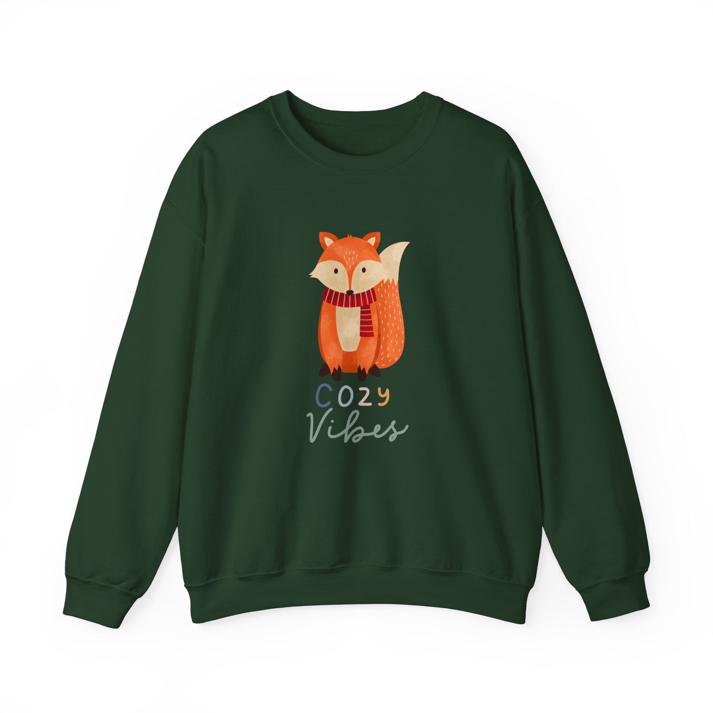 Fox cozy vibes Unisex Heavy Blend™ Crewneck Sweatshirt