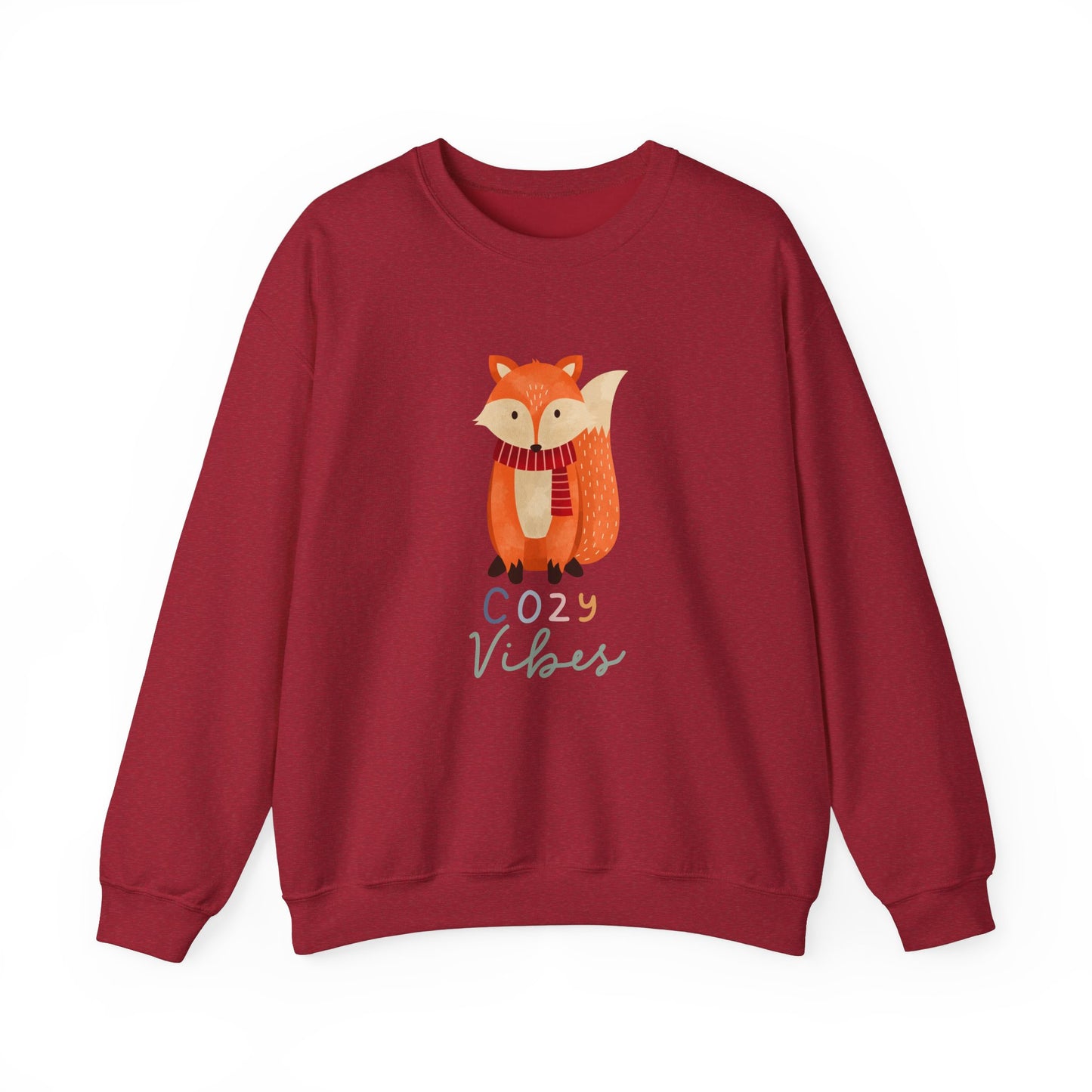 Fox cozy vibes Unisex Heavy Blend™ Crewneck Sweatshirt