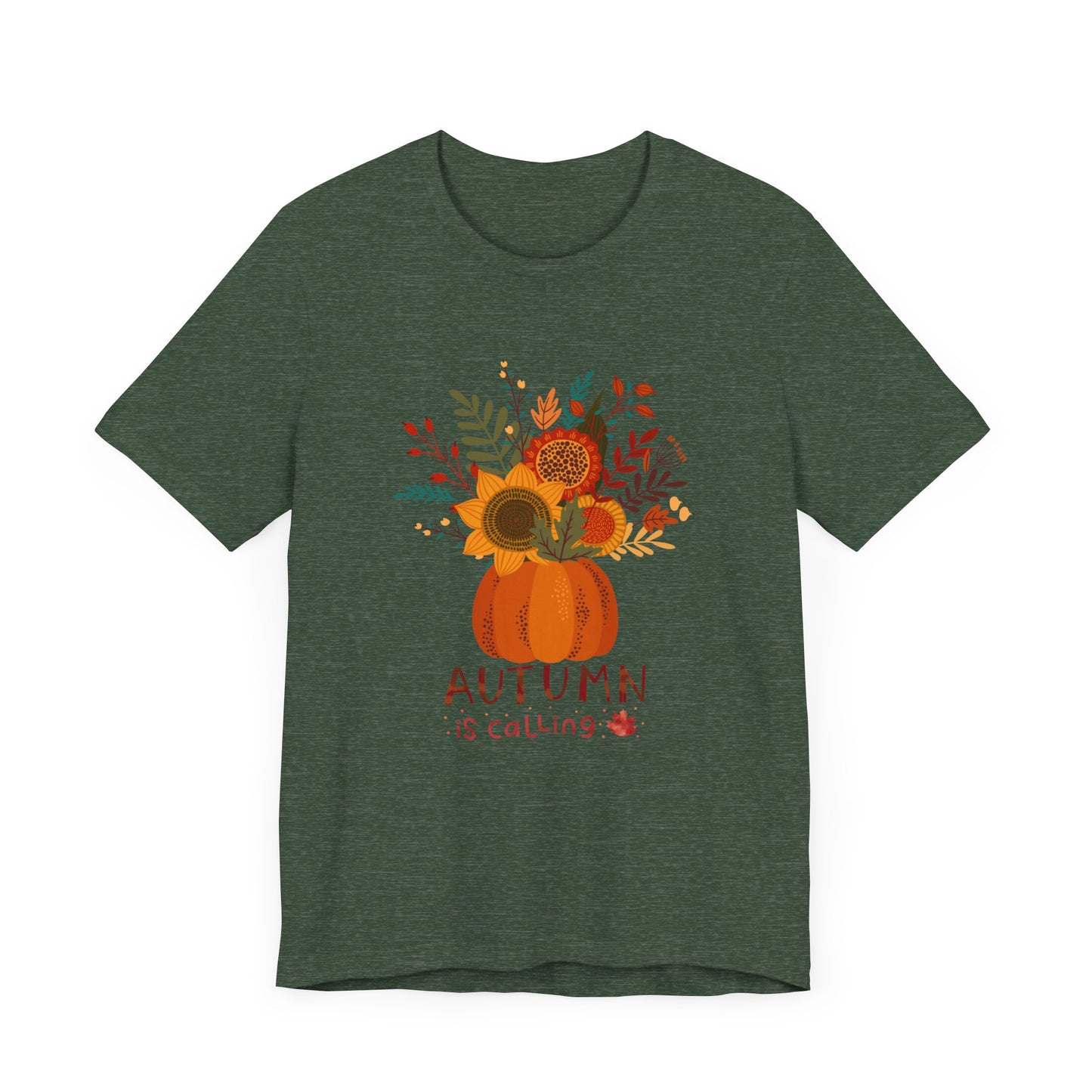 Autumn is Calling Unisex Jersey Short Sleeve Tee