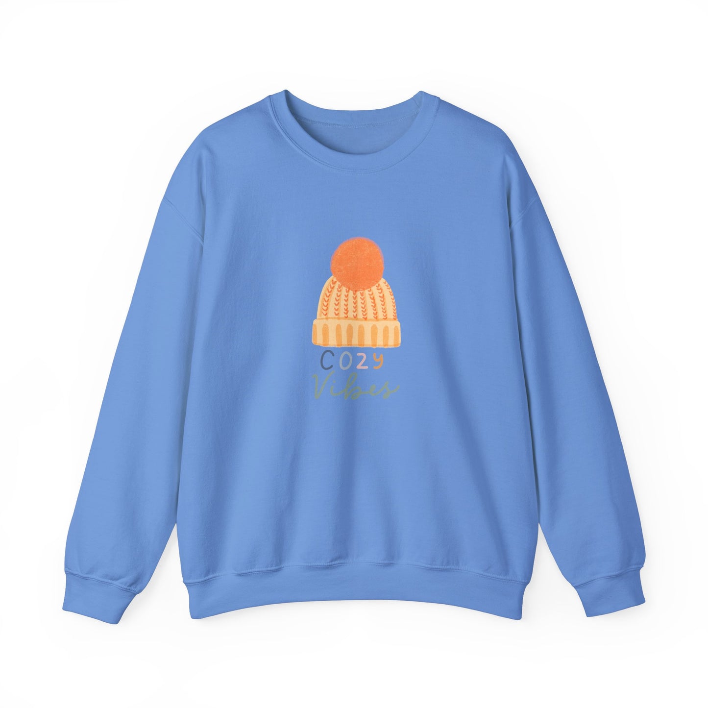 Autumn Beanie Cozy Vibes Unisex Heavy Blend™ Crewneck Sweatshirt