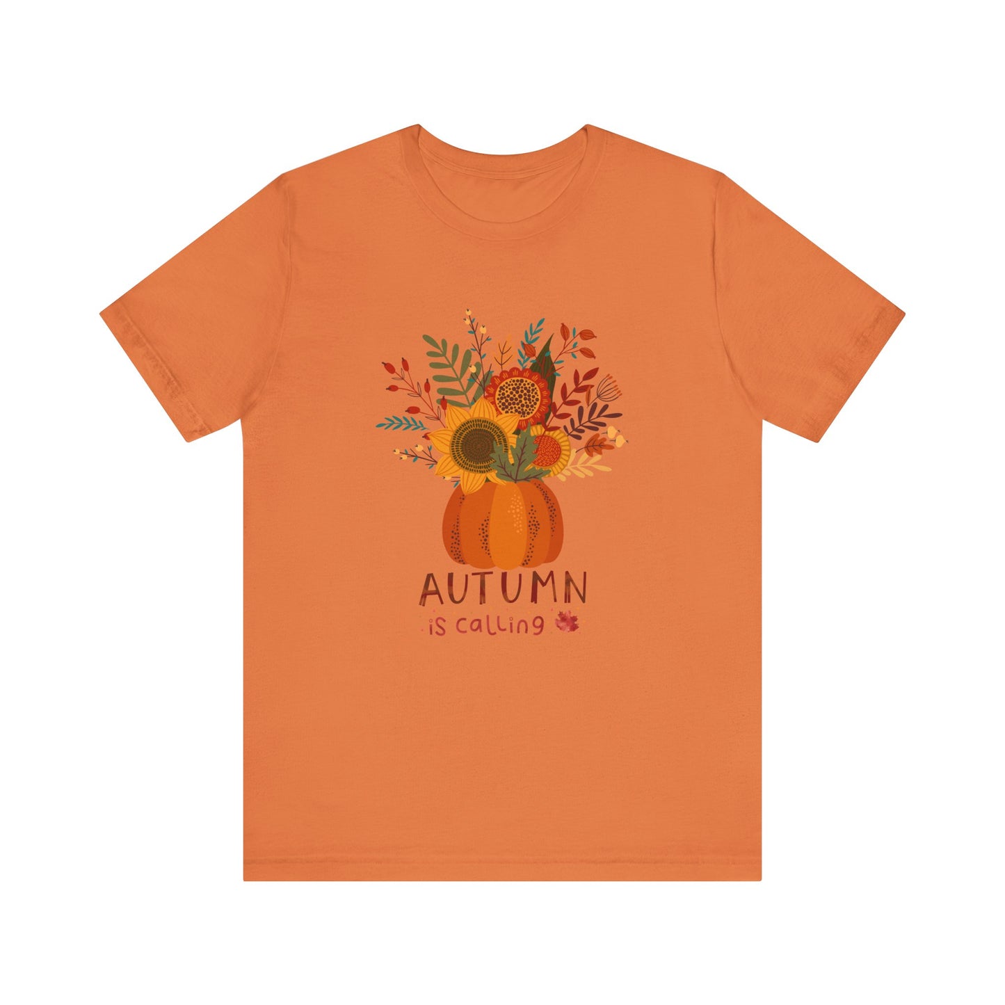 Autumn is Calling Unisex Jersey Short Sleeve Tee