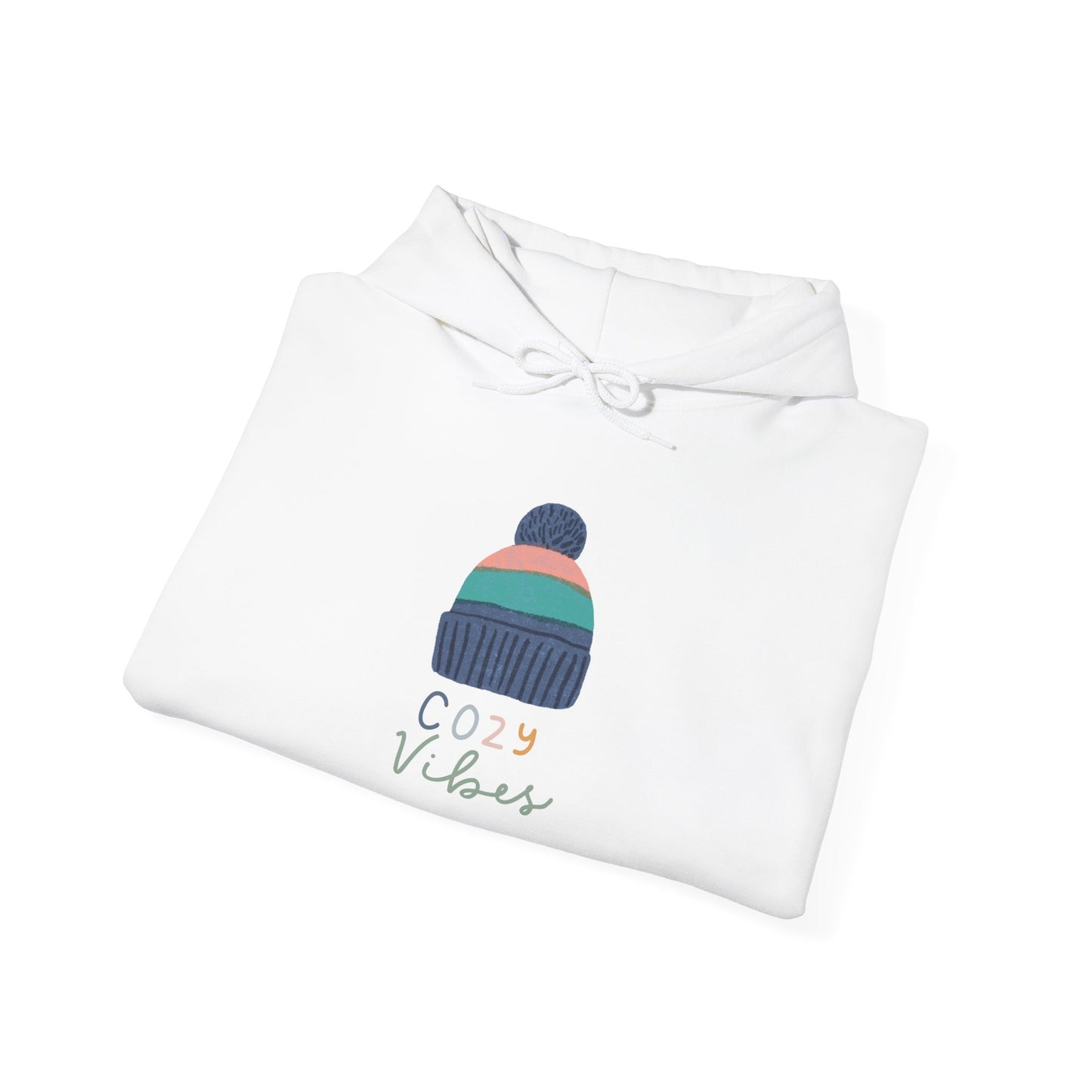 Beanie Cozy Vibes Unisex Heavy Blend™ Hooded Sweatshirt