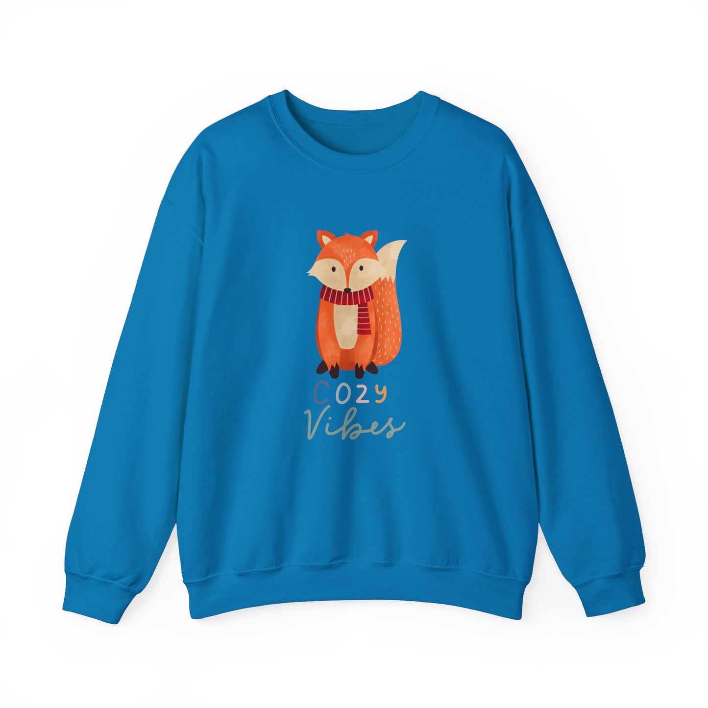 Fox cozy vibes Unisex Heavy Blend™ Crewneck Sweatshirt