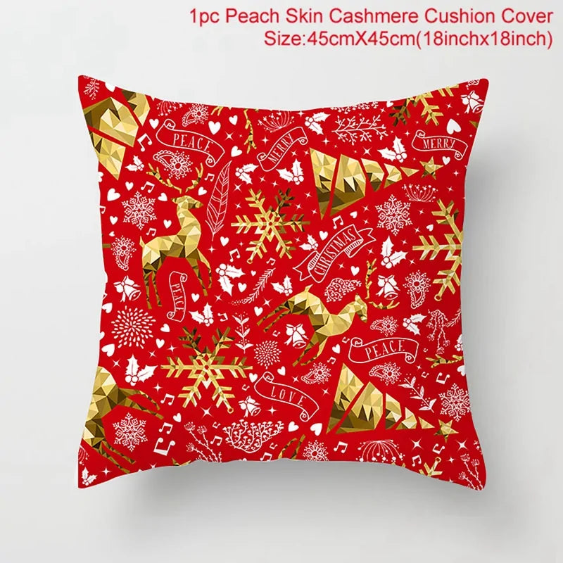 Christmas Pillow Cover 18x18in (45x45cm)