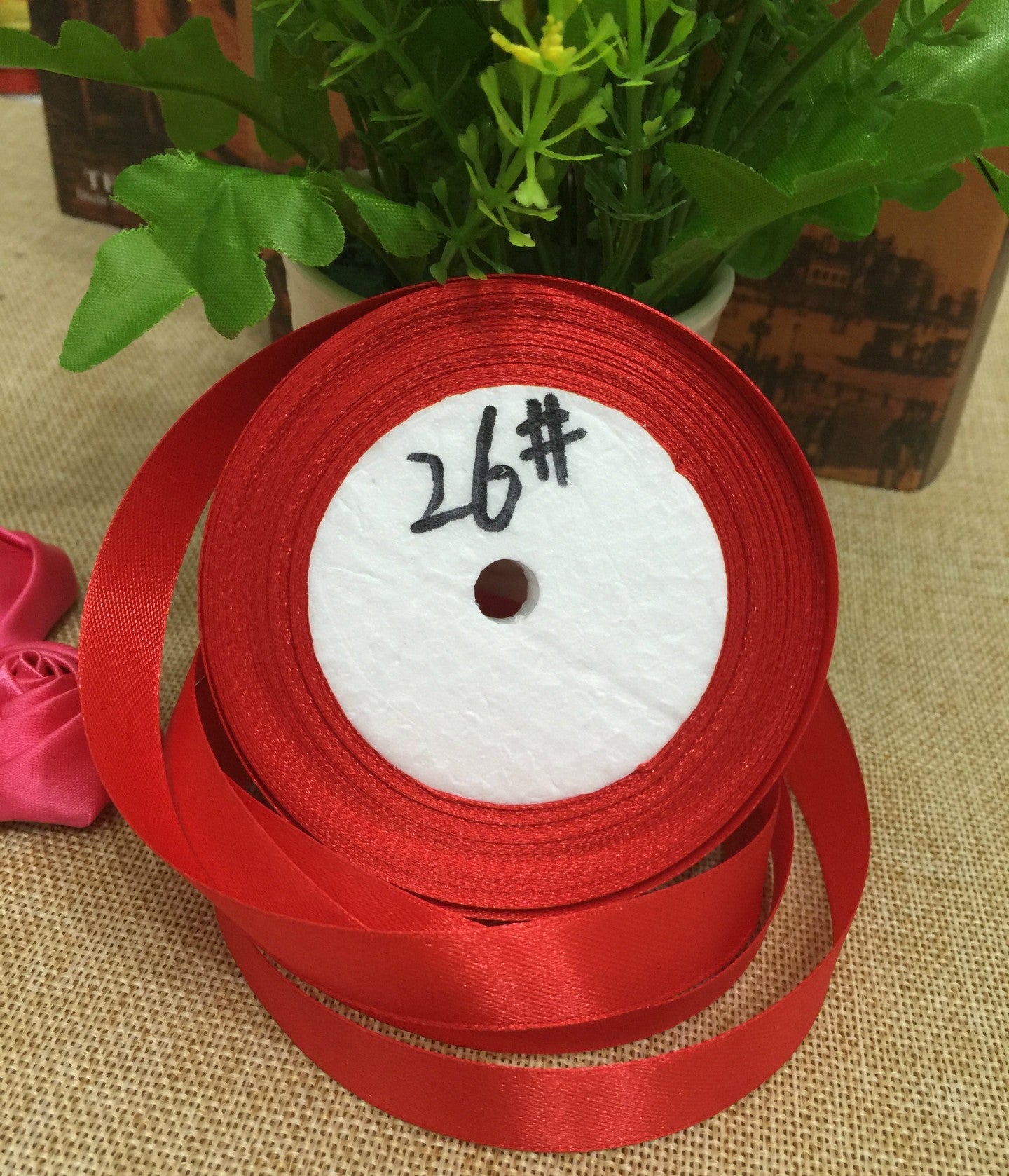 1in single-sided polyester ribbon webbing