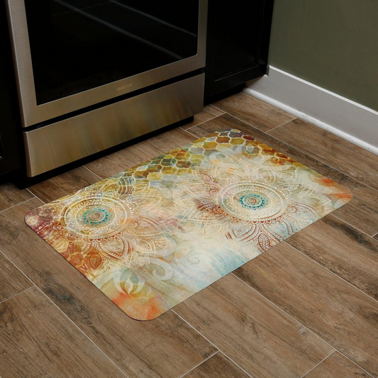 Printed Anti Fatigue Kitchen Mats in 2 Sizes