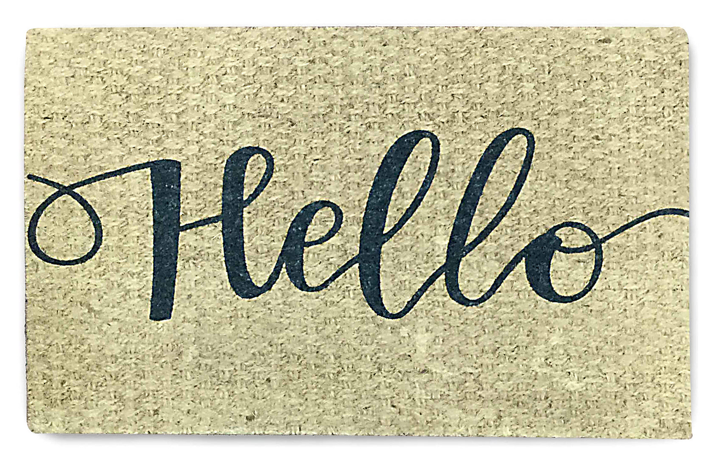 ''Hello'' Outdoor Doormat 18" x 30"