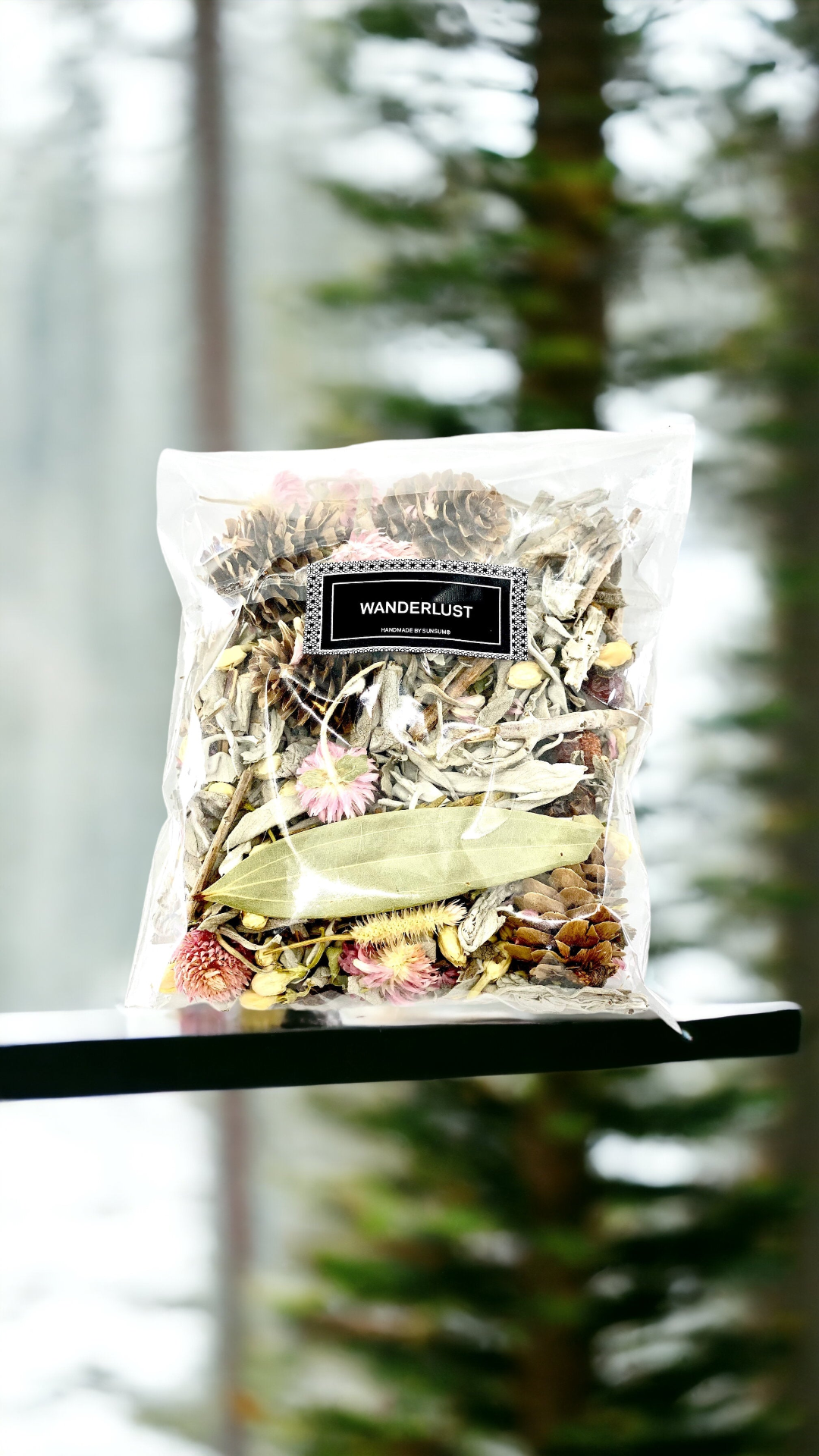 Wanderlust, Wildflower & Sage, Naturally Scented, Loose Dried Flowers, Flower Confetti, Potpourri, 2 oz