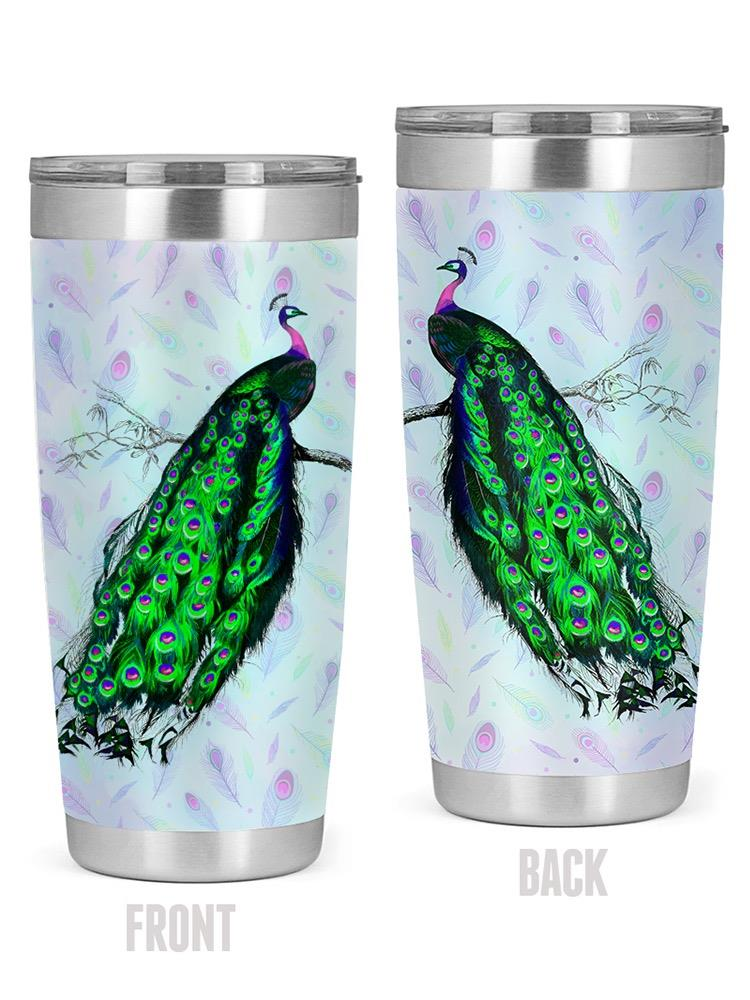 Peacock Tumbler -SPIdeals Designs