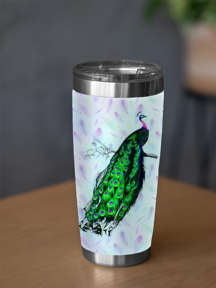 Peacock Tumbler -SPIdeals Designs