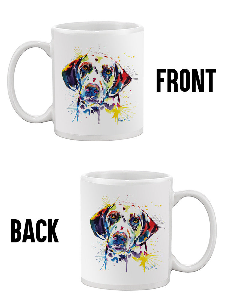 Colorful Dalmatian Mug -Weekday Best Designs