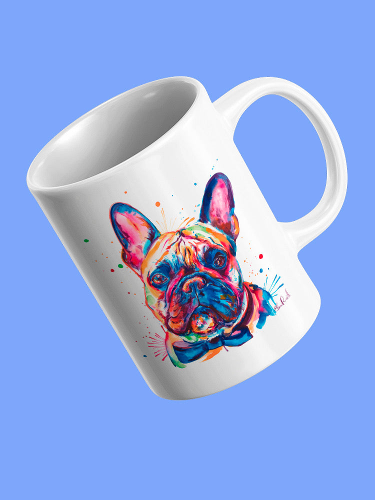 Colorful French Bulldog Mug -Weekday Best Designs