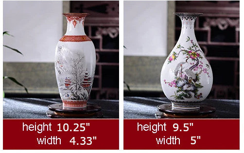 Antique Style Jingdezhen Ceramic Vase