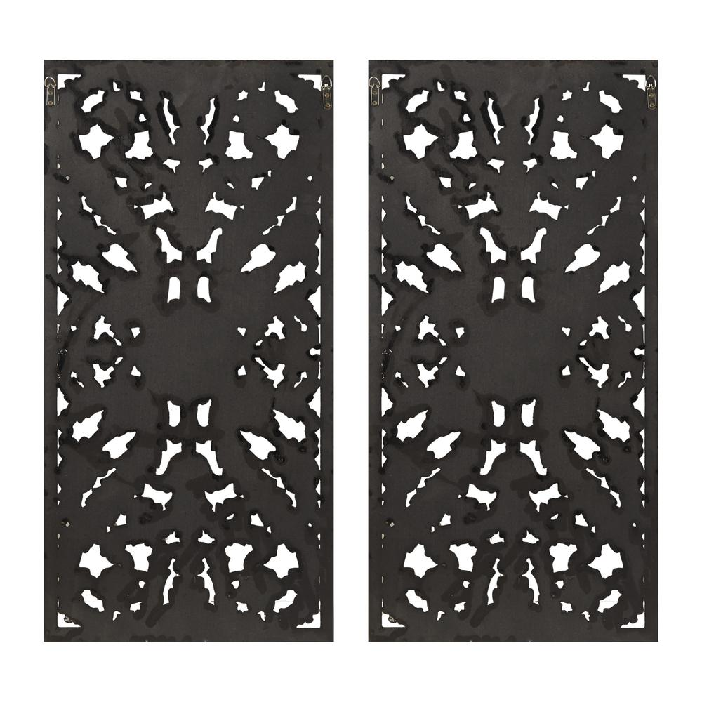 Carved Wall Panel 2 Piece Set, MP95B-0264