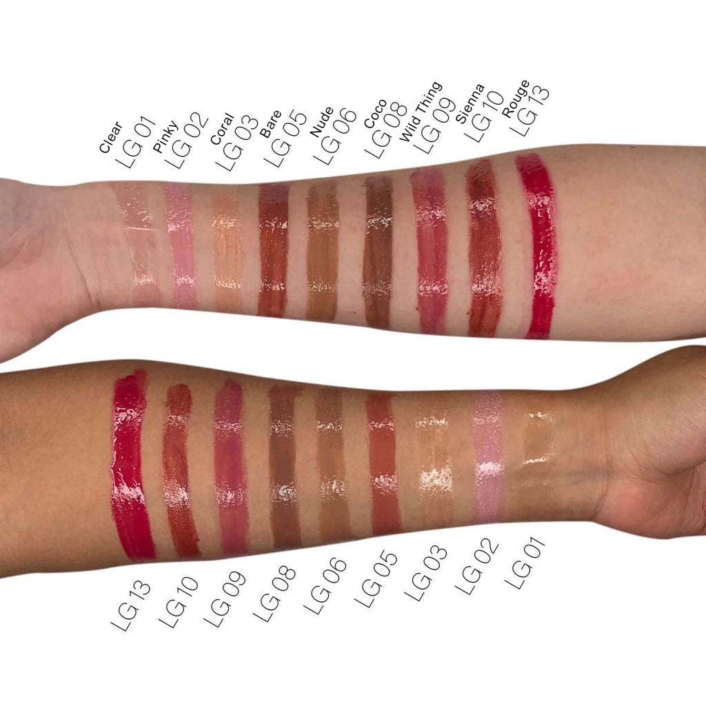 Lip Gloss - Hot Chocolate LG25 | Vegan, Paraben Free, Shimmer & Natural Finish