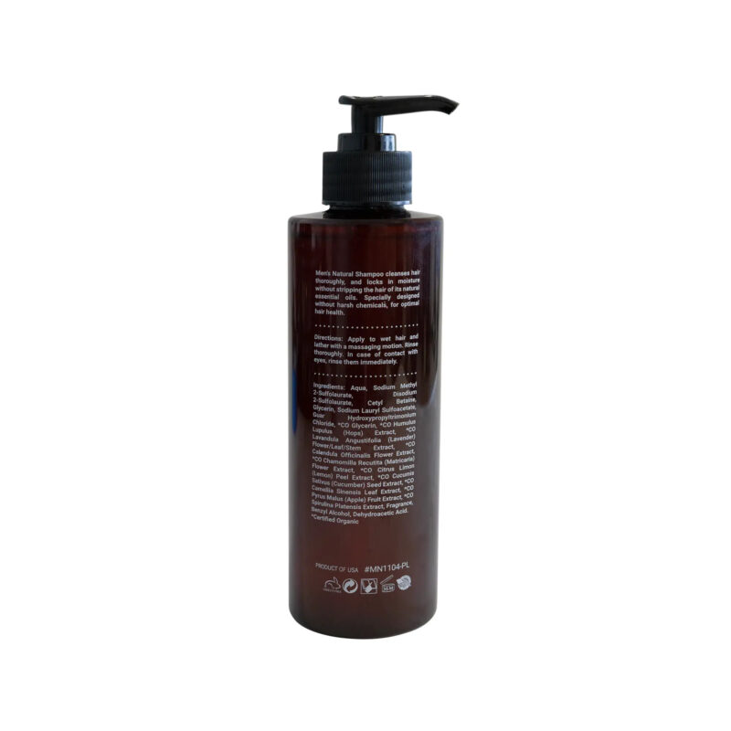 Men's Shampoo | Organic, Cruelty Free, Vegan, Paraben Free