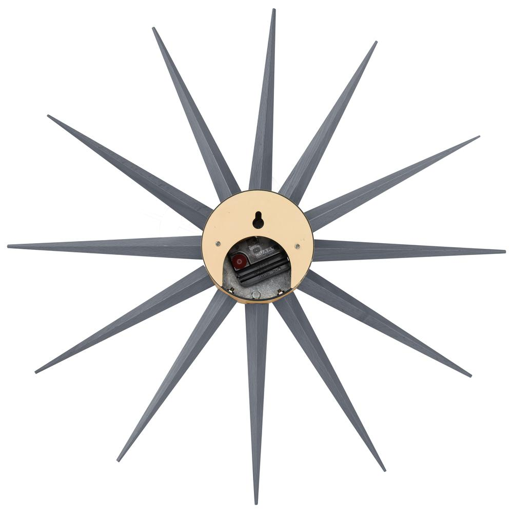 Maxi Modern Design Colorful Star Silent Non-Ticking Wall Clock