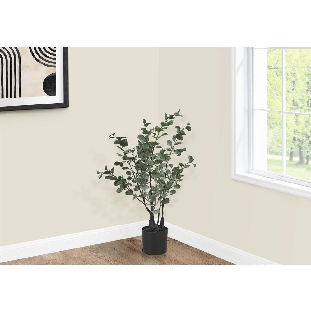 Artificial Plant, 35 Tall, Eucalyptus Tree, Indoor, Faux, Fake, Floor