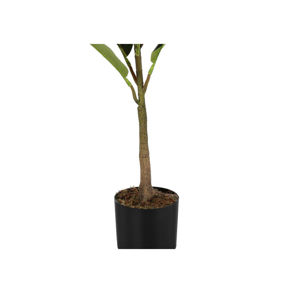 Artificial Plant, 40 Tall, Rubber Tree, Indoor, Faux, Fake, Floor, Greenery