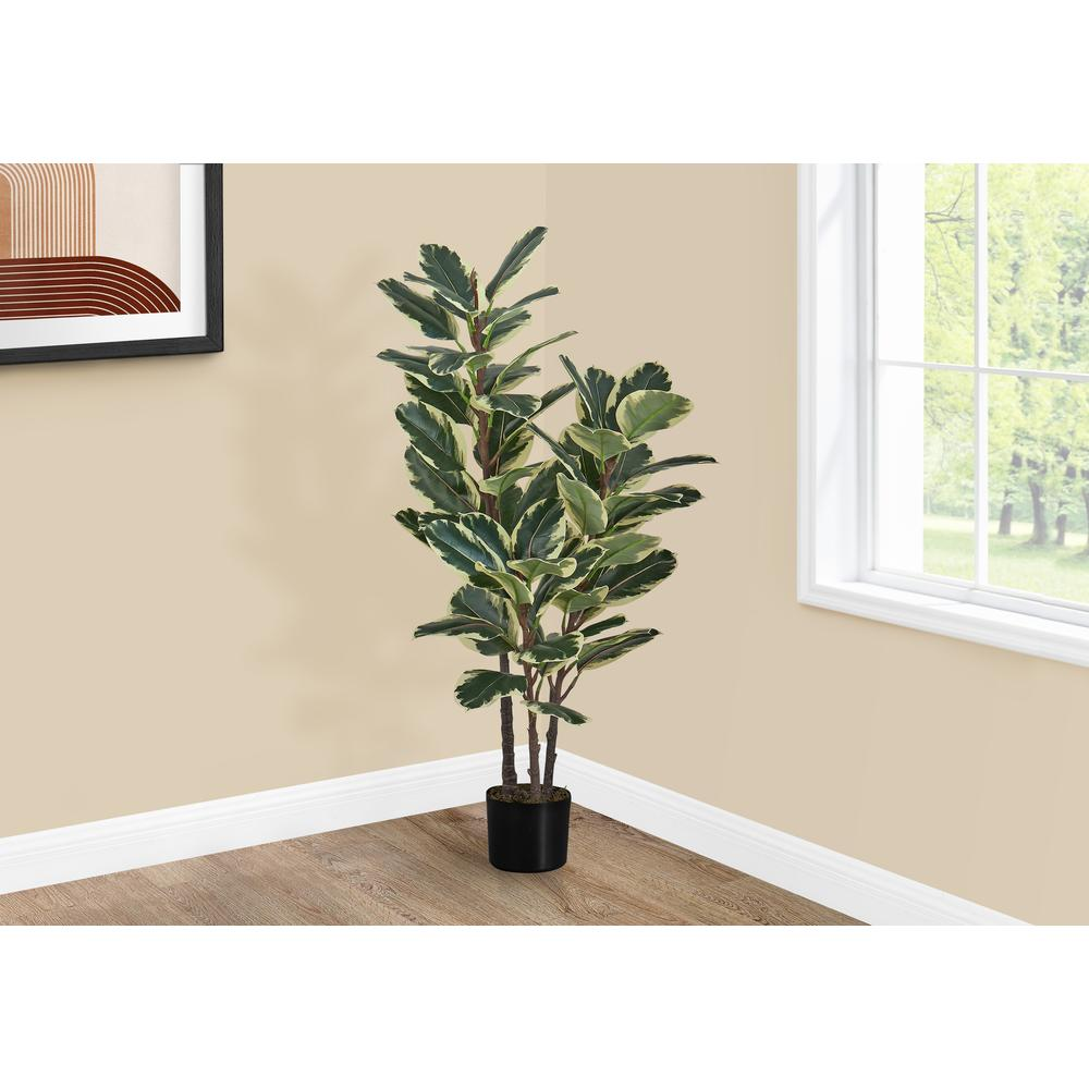 Artificial Plant, 47 Tall, Oak Tree, Indoor, Faux, Fake, Floor, Greenery