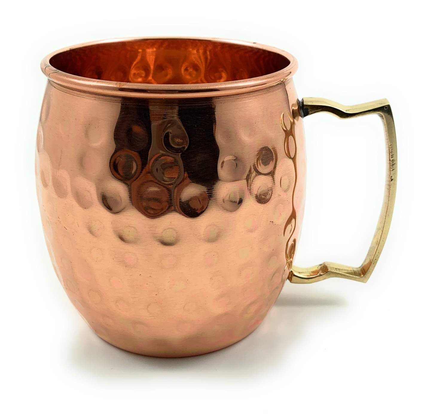 Hammered Moscow Mule Mugs, Set of 2