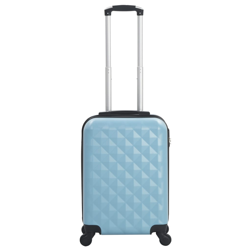 vidaXL Hardcase Trolley Blue ABS