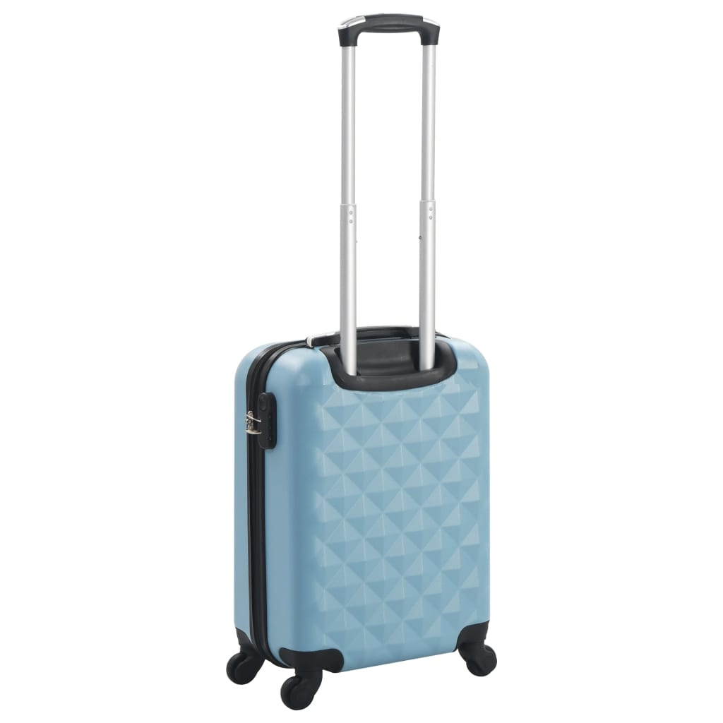 vidaXL Hardcase Trolley Blue ABS