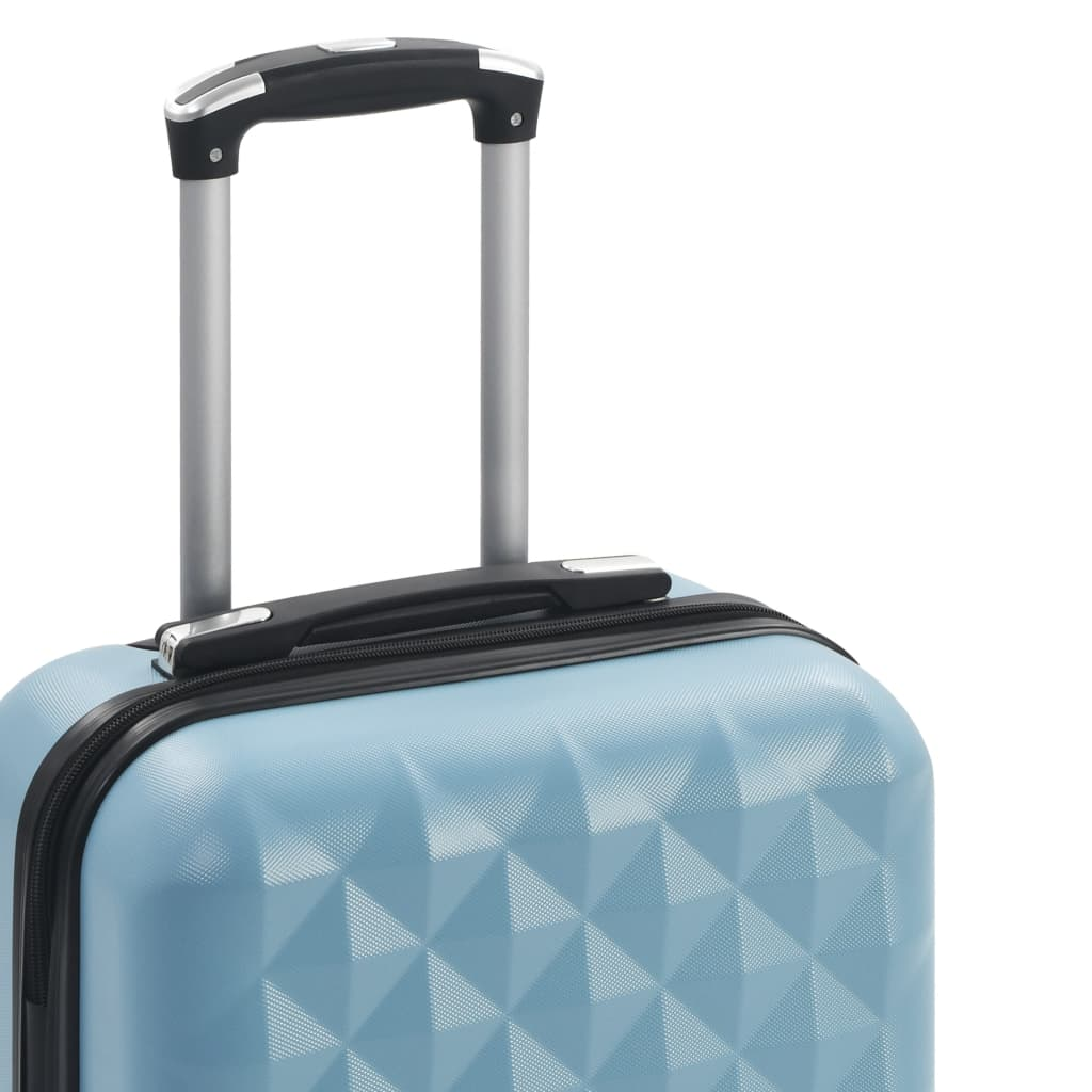 vidaXL Hardcase Trolley Blue ABS