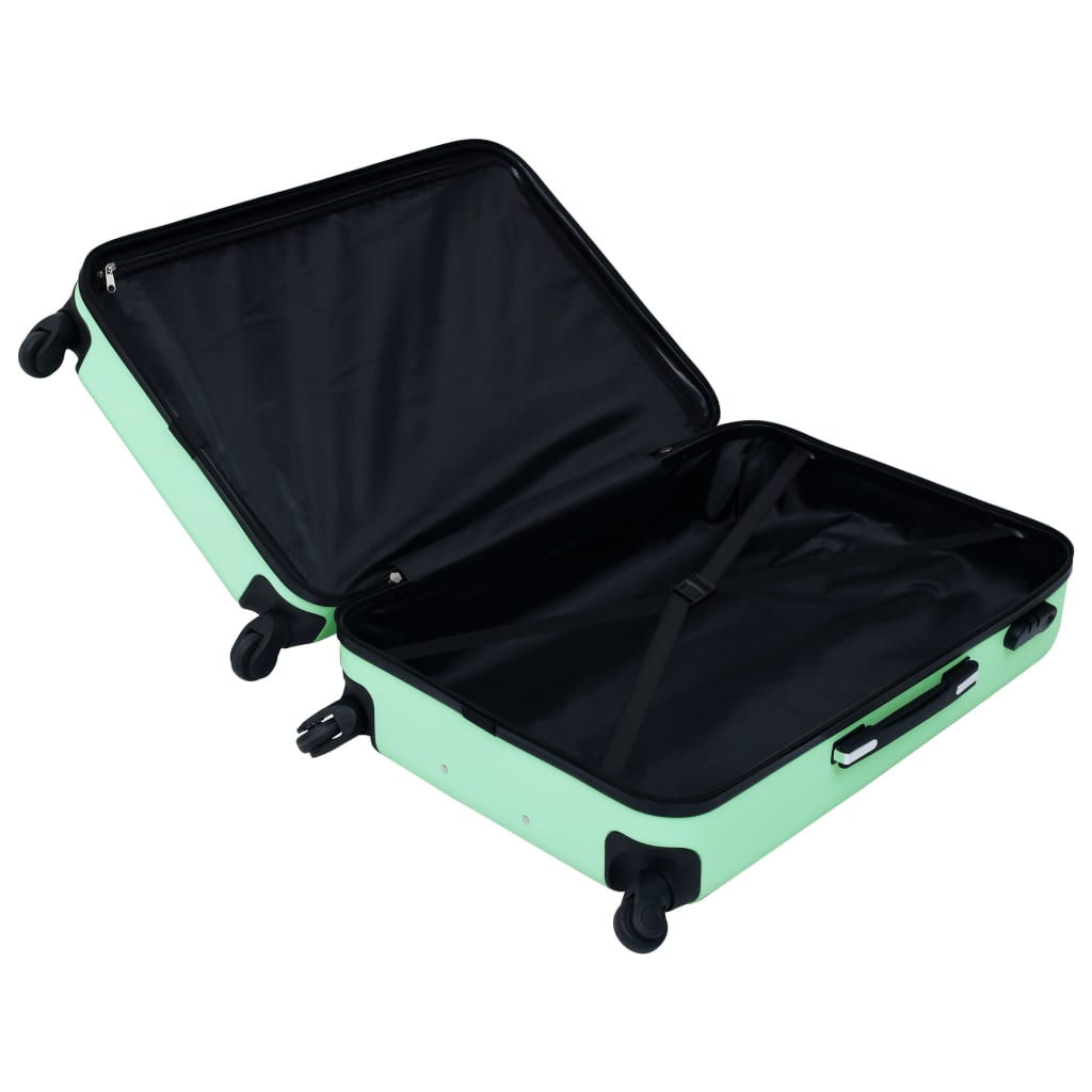 vidaXL Hardcase Trolley Set 2 pcs Mint ABS