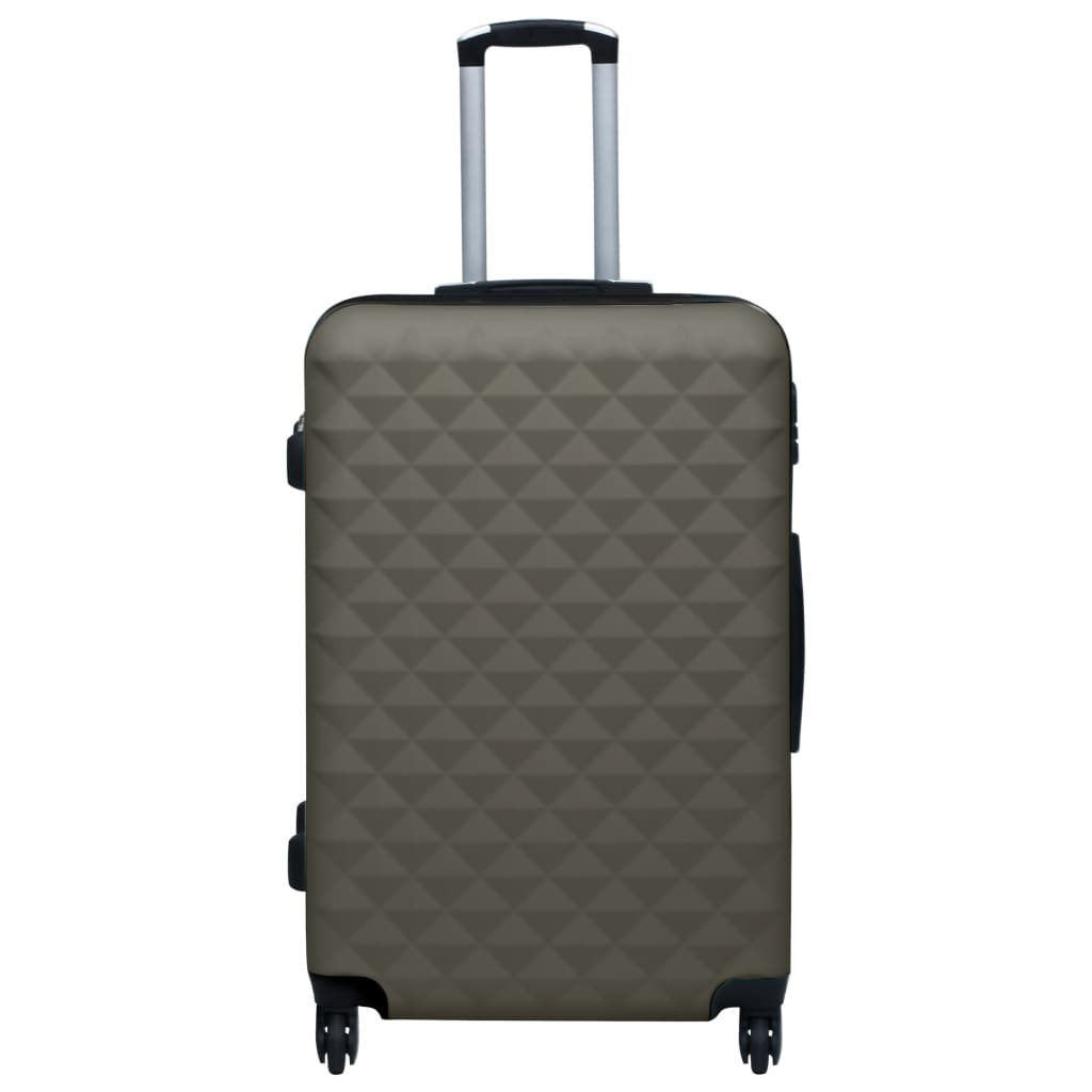 vidaXL Hardcase Trolley Anthracite ABS